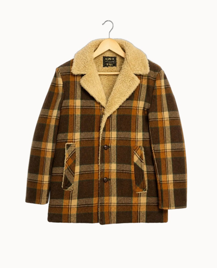 Alpine by Jedsons, Vintage Wool Shearling Jacket