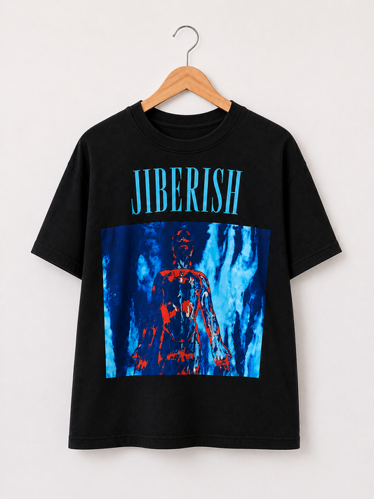 Preloved Jiberish Heavy Cotton Graphic T-Shirt